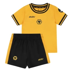 Kinderen Wolverhampton Wanderers Voetbalshirt 2024-25 Thuistenue (+ Korte Broeke)